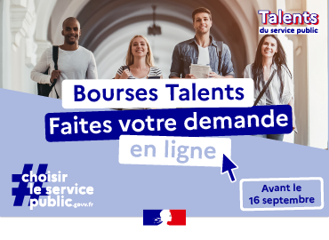 Bourses Talents : demande à effectuer du 20 juillet au 16 septembre 2022