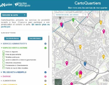 Contribuez à une carte interactive sur Nantes Métropole avec CartoQuartiers !