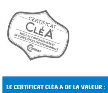 Le certificat CléA pour ceux qui ont de l'expérience mais pas de diplome