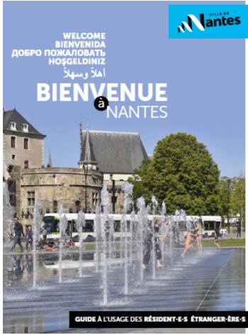 Bienvenue à Nantes : nouvelle édition du Guide pour les résidents étrangers