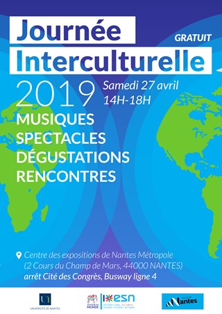 La journée interculturelle d'ESN Nantes-Autour du Monde