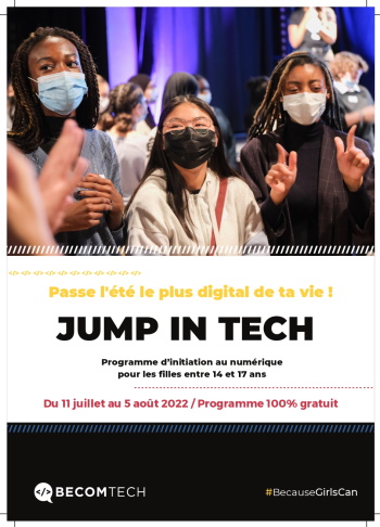 Jump in Tech : l'été en immersion numérique