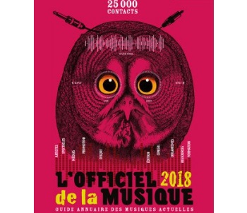 L'officiel de la musique 2018 : plus de 25 000 contacts !