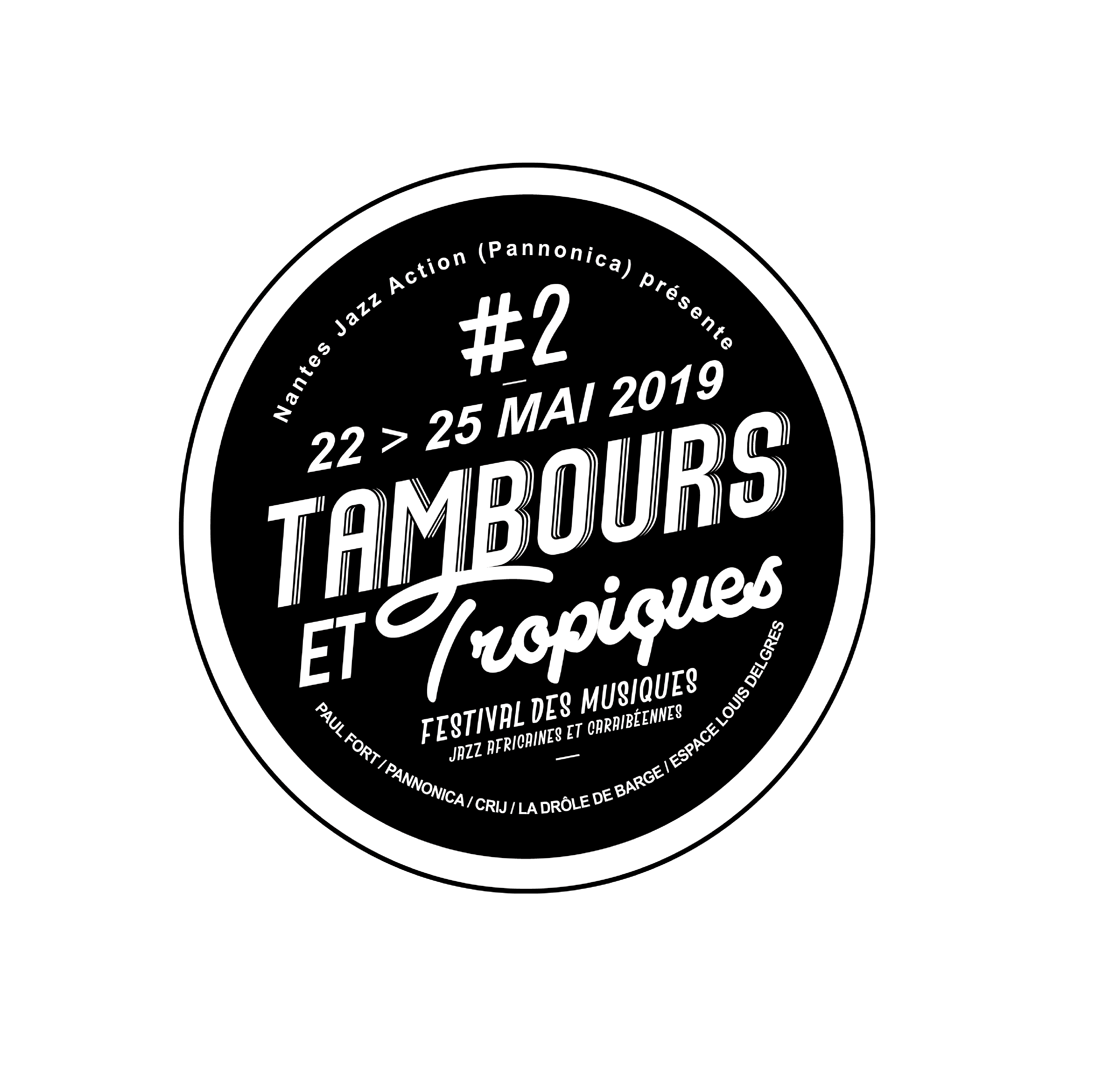 Billetterie du festival Tambours et Tropiques au CRIJ