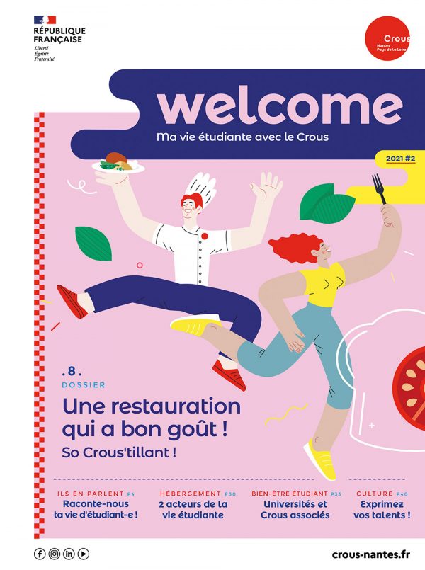 #2 Welcome, le magazine du Crous Pays de la Loire