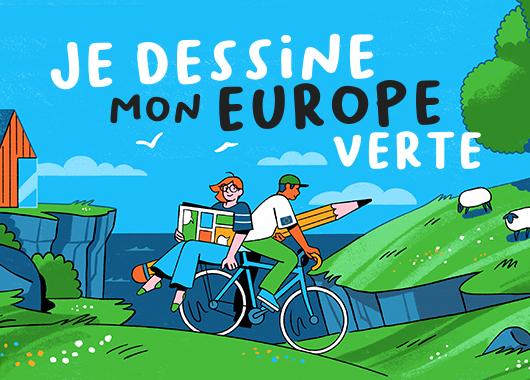 Gagnez un week-end dans une ville européenne : participez au concours je dessine mon Europe verte
