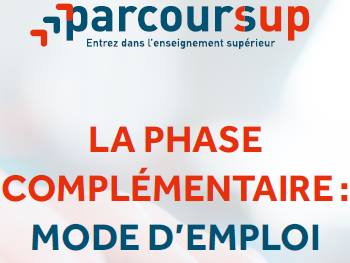 Parcoursup : phase complémentaire du 26 juin au 21 septembre 2018