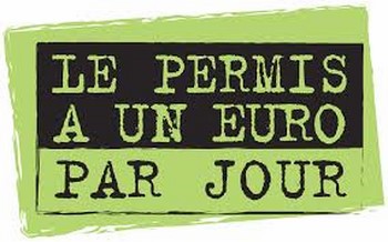 Permis à 1 euro par jour : dorénavant possible dès 15 ans !