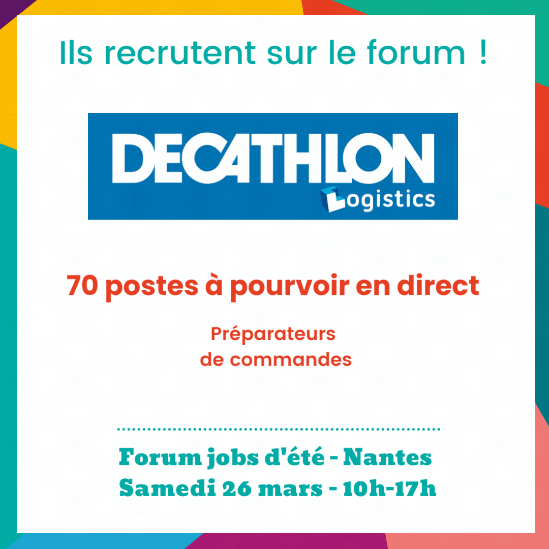 Les offres du Forum jobs d'été à Nantes sont en ligne