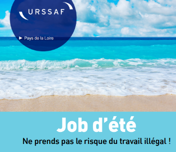 Jobs d’été et travail illégal : l’Urssaf lance une campagne de sensibilisation